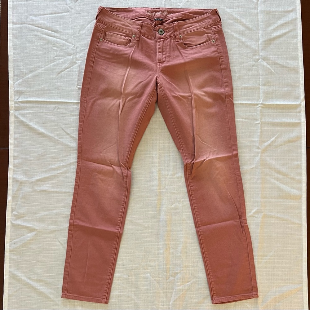 Size 10 Pink American Eagle Skinny Jeans